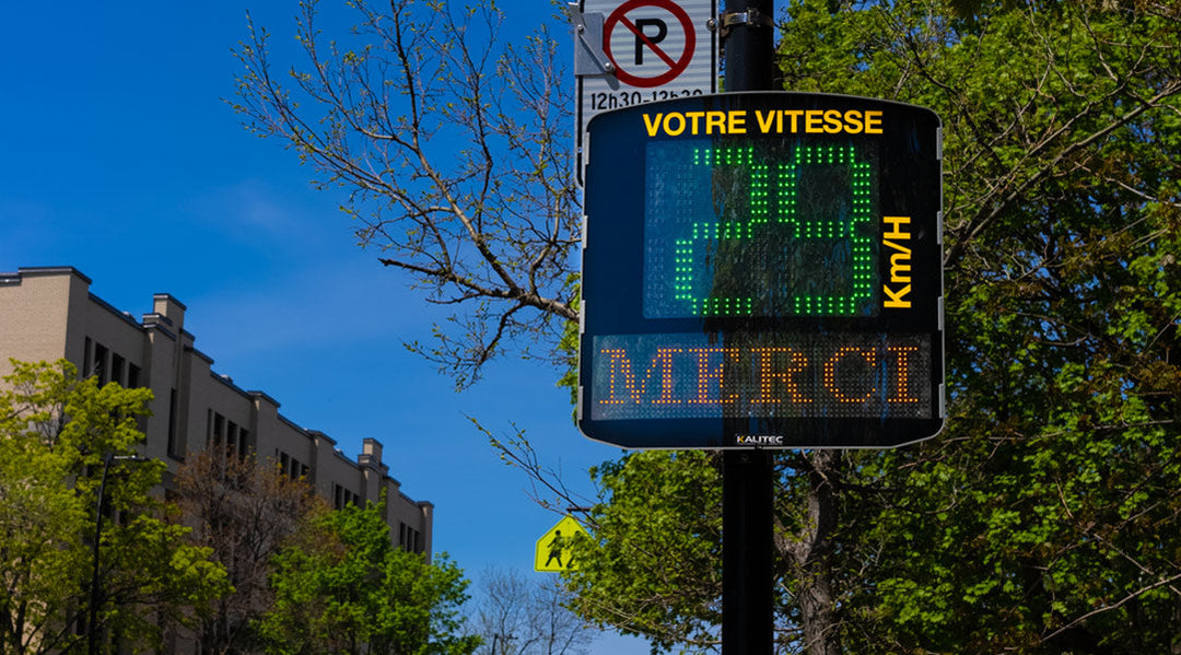 radar de vitesse francais kalitec