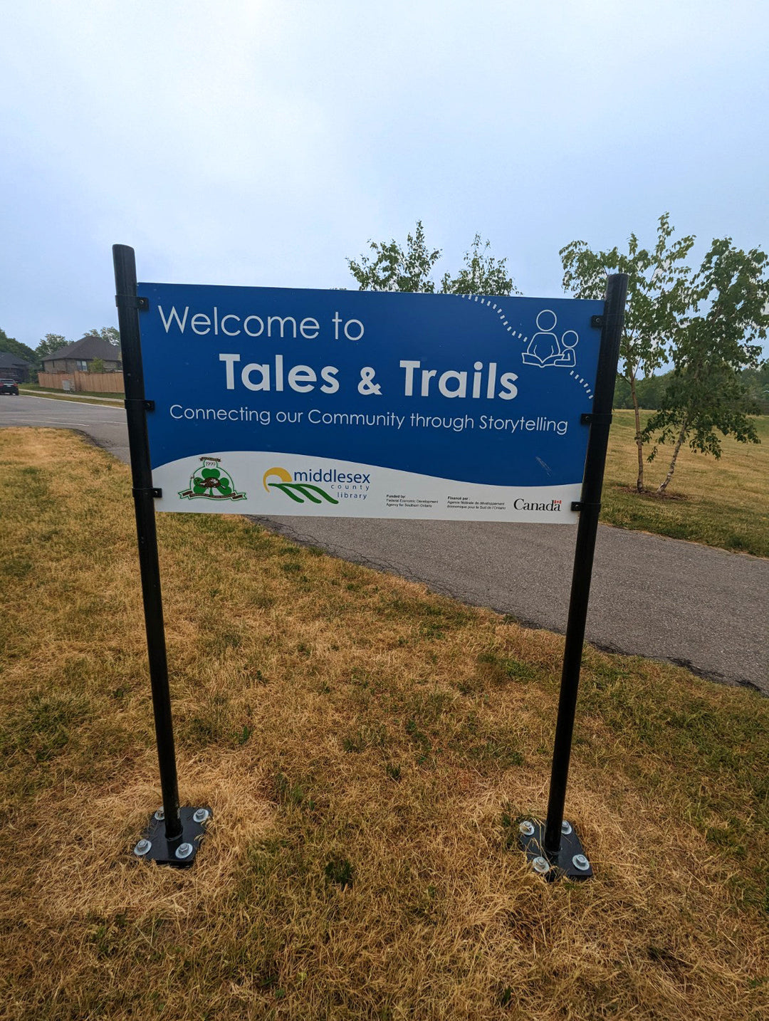panneau accueil tales & trails middlesex ontario