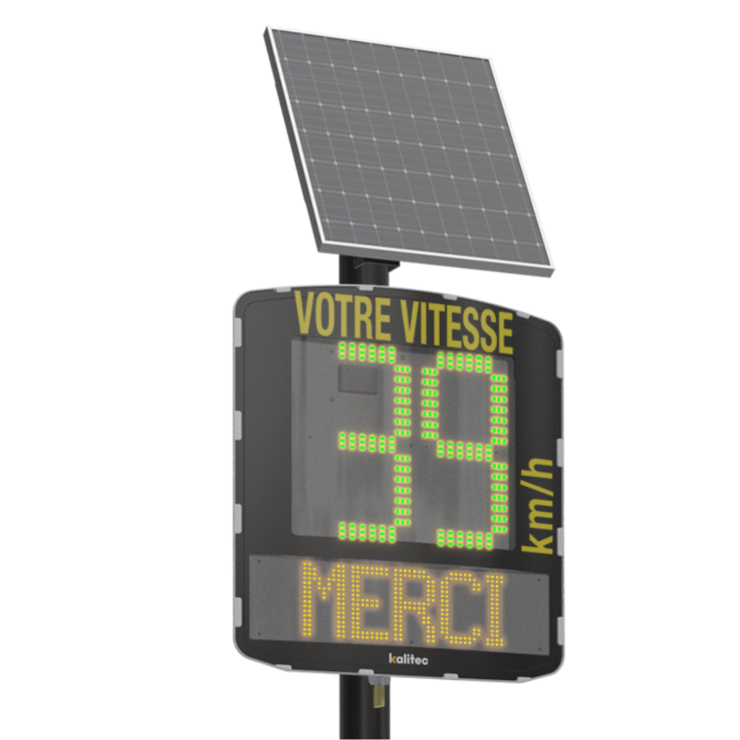 Radar pédagogique (Afficheur de vitesse)