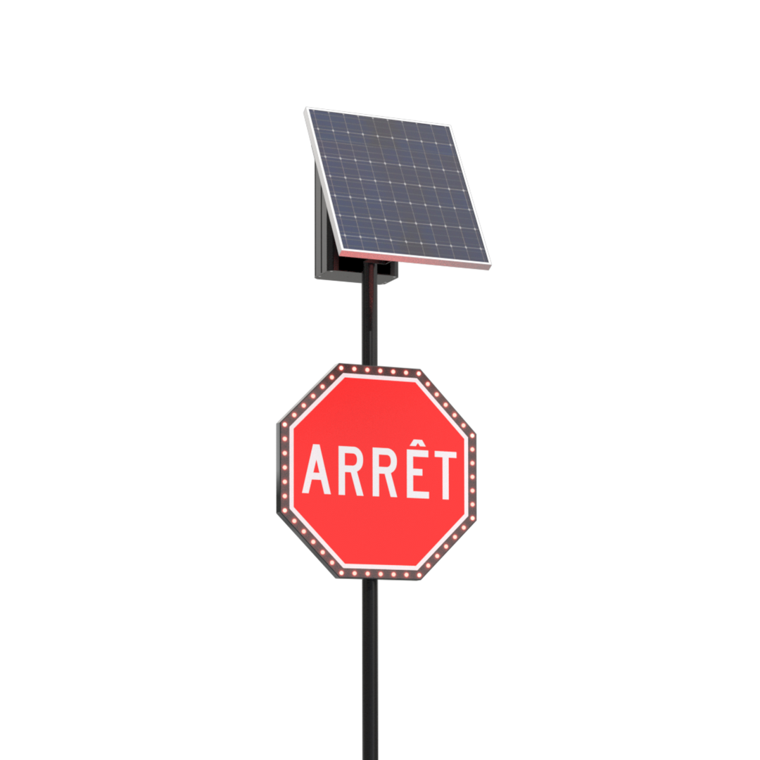 Panneaux arrêt DEL <br>Série KENU