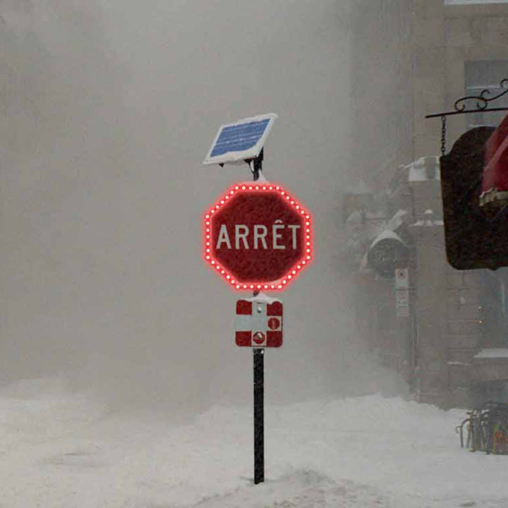 Panneaux arrêt DEL <br>Série KENU